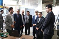 معاون فناوری و نوآوری وزارت علوم از ظرفیت‌های فناورانه کرمانشاه بازدید کرد