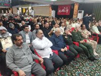 مراسم بزرگداشت شهدای مرزبانی و انتظامی استان خوزستان در جنگ رمضان