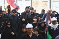 حضور جامعه ورزش در مراسم تشییع پیکر رهبر شهید انقلاب در قم