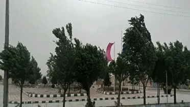 وزش باد شدید در تهران